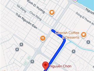 Bán đất mt đường 7.5m nguyễn chơn  view hồ  thông hòang thị loan  gần ngay khu e