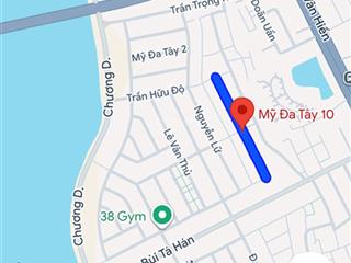 Bán đất mt đường mỹ đa tây 10, khuê mỹ, ngũ hành sơn, dt 110m2, giá 8 tỷ 3 tl