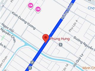 Bán đất mt đường (10m5) phùng hưng  gần nguyễn xí. dt 100m2 thông biển, chỉ 8 tỷ 6 tl