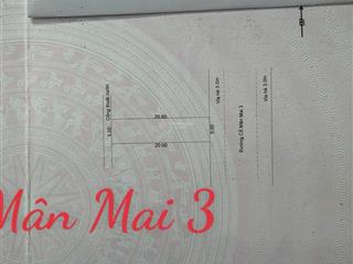 Bán đất mặt tiền đường cổ mân mai 3, gần siêu thị aeon mall hoà xuân, chỉ 4 tỷ 3 tl