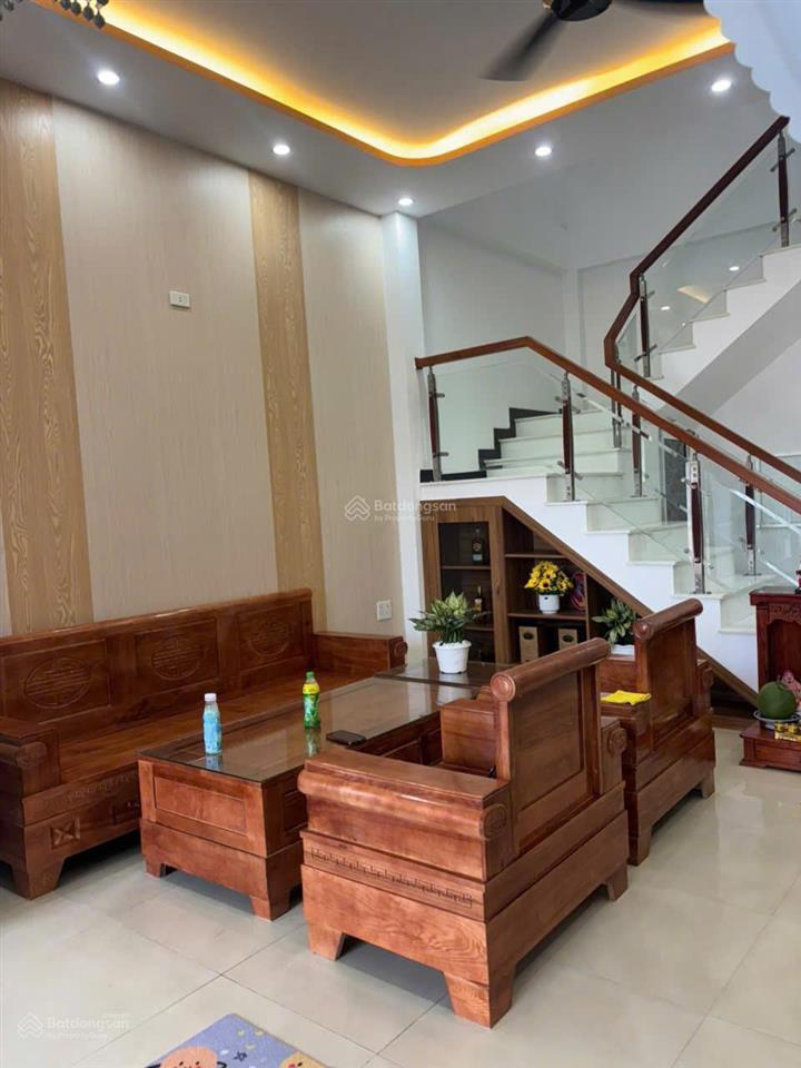 Bán nhà 2 tầng mới mặt tiền đường 5m5 bờ đằm 7  hoà xuân, chỉ 4 tỷ 590 tl