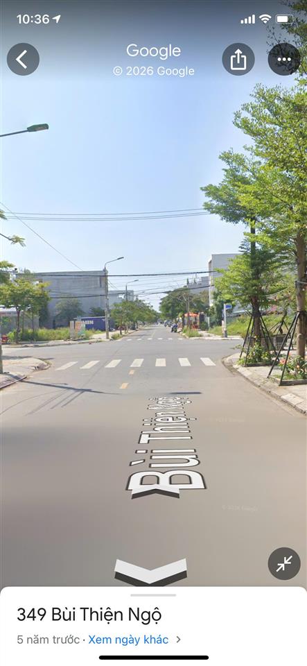 Bán đất mt đường 7m5 bùi thiện ngộ, hòa xuân, gần lê quảng chí, chỉ 6 tỷ 350 tl