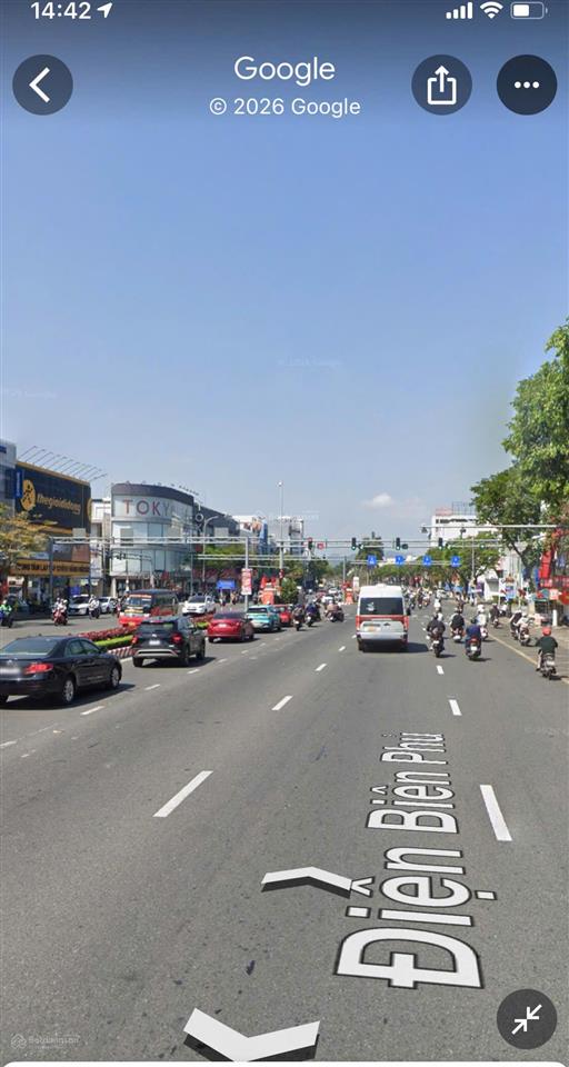 Bán nhà mặt tiền đường điện biên phủ, thanh khê, gần hà huy tập, sân bay đà nẵng, chỉ 10 tỷ 5 tl