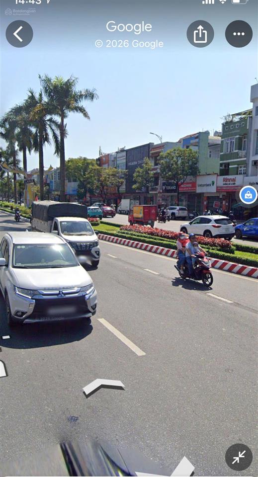 Bán nhà mặt tiền đường điện biên phủ, thanh khê, gần hà huy tập, sân bay đà nẵng, chỉ 10 tỷ 5 tl