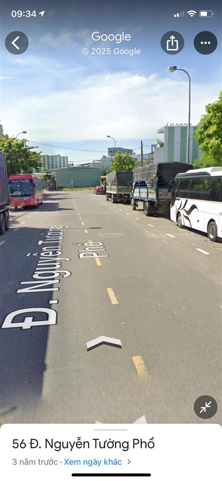 Bán đất mt đường (15m) nguyễn tường phổ, vị trí kinh doanh, gần nam trân, chỉ 7 tỷ 250 tl