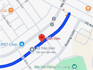 Lô đất xây căn hộ hoàn hảo" siêu phẩm trần viện giá 5 tỷ 6 sát vách aeon mall hoà xuân