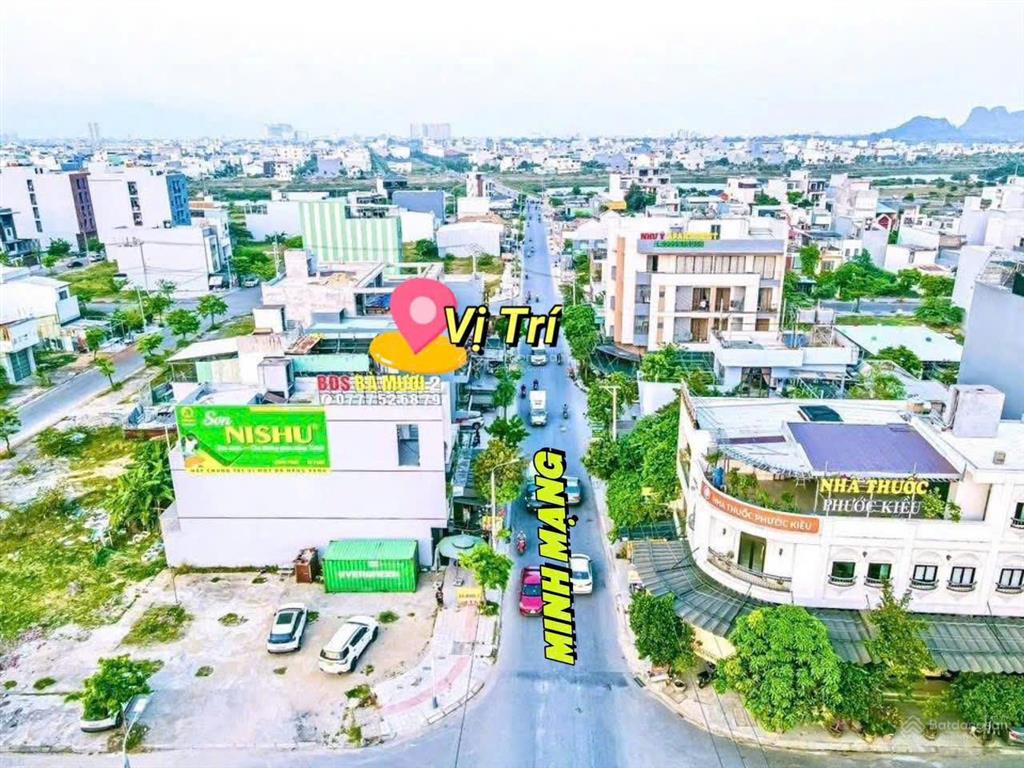 Bán đất mặt tiền đường minh mạng, sát võ chí công  kinh doanh sầm uất, giá chỉ 7 tỷ 8 tl