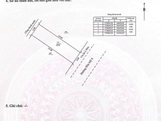 Bán đất mặt tiền đường hòa mỹ 8, cạnh trường học, dt 5x20m, giá 4 tỷ 950 tl