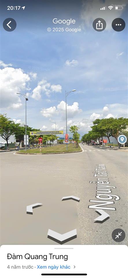 Bán lô góc 2mt đường nguyễn tất thành (nối dài)  đàm quang trung, dt 14x22m, giá 12 tỷ tl