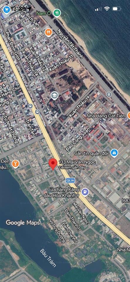 Bán đất mặt tiền đường (7m5) mai văn ngọc gần công viên, hồ bàu tràm, chỉ 4 tỷ 150 tl