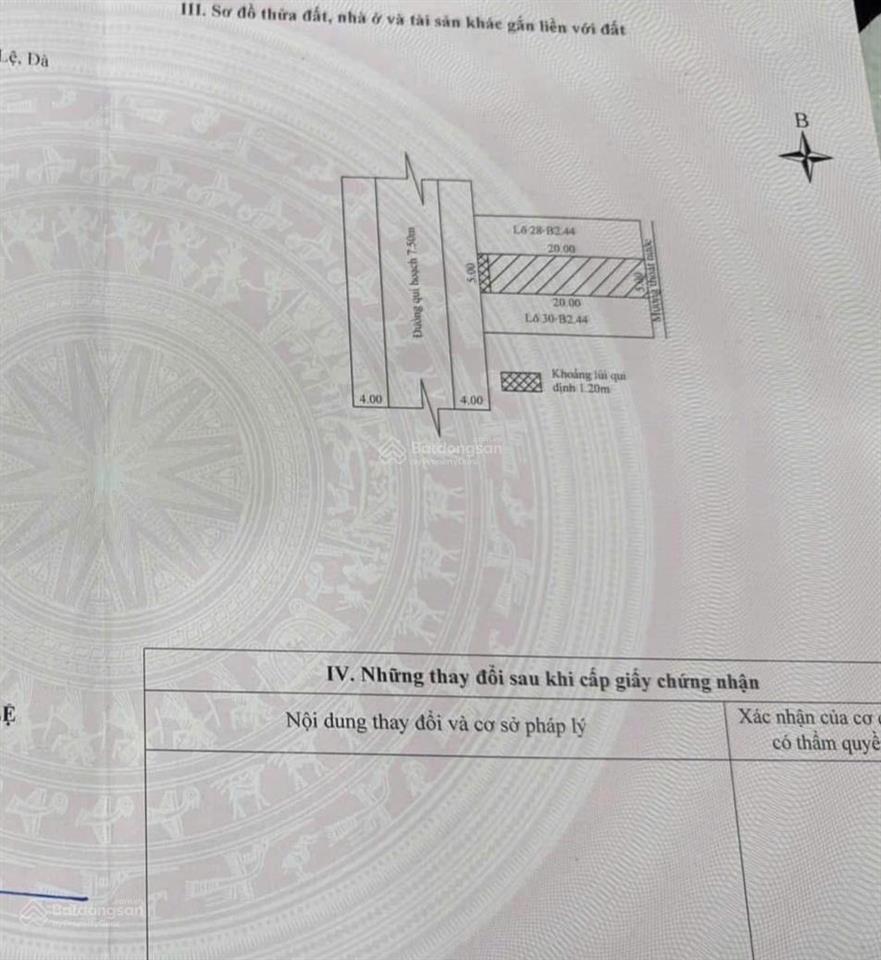 Bán đất mặt tiền đường 7m5 hoàng đình ái, đầu đường, hoà xuân, đà nẵng