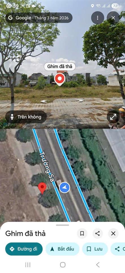 Mặt tiền phố biển đường 15m lề 9m trường sa gần bãi tắm non nước, giá 13 tỷ tl