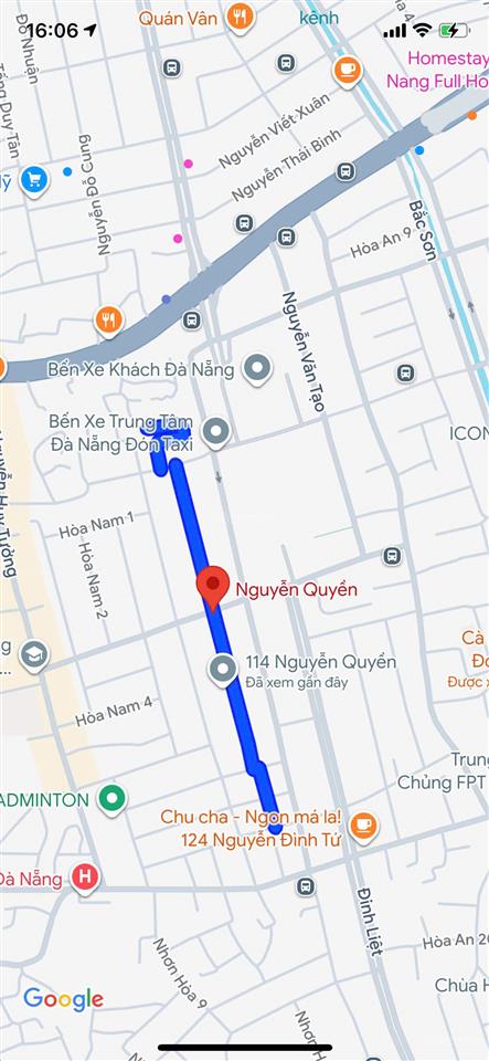 Bán lô đất mặt tiền đường nguyễn quyền, gần tú mỡ, gần bến xe, dt 90m2, giá 4,85 tỷ tl