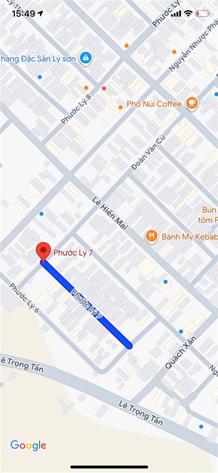 Bán nhà mặt tiền khu đô thị phước lý đường phước lý 7 giá 4,3 tỷ tl