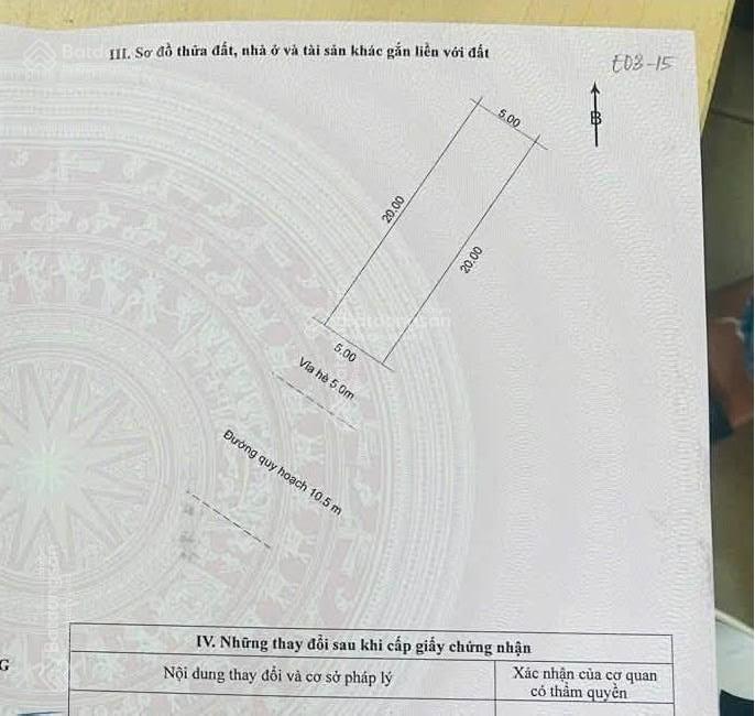 Bán đất mt đường trần triệu luật, gần khu e kim long, trục thông cạnh nguyễn sinh sắc