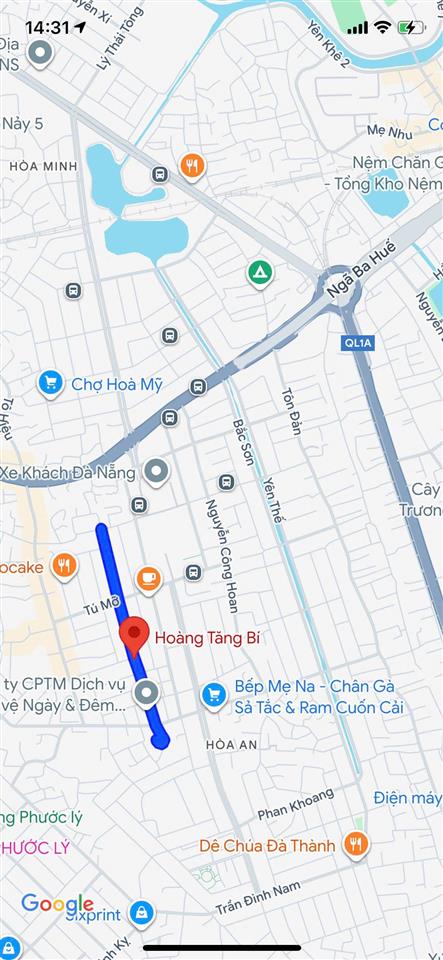 Bán nhà 2 tầng mặt tiền đường (10m5) hoàng tăng bí gần tú mỡ dt 5x22m, giá 6 tỷ 9 tl