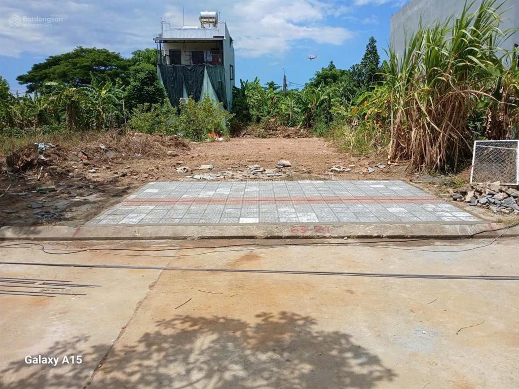 Bán đất (ngang 6m) đường đá bàn 8, hòa phước, hòa vang, dt 120m2, gần ql1a, giá 3 tỷ 250 tl