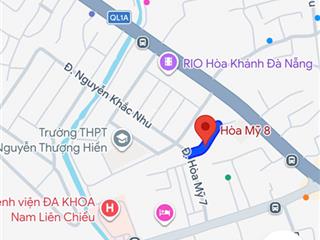 Bán nhà mặt tiền hòa mỹ 8 gần 100m2 kinh doanh đỉnh chỉ 5,66 tỷ tl