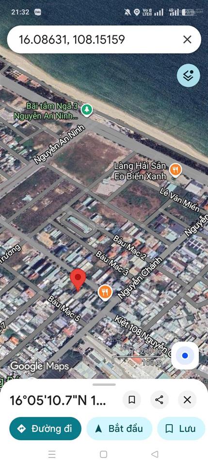 Bán đất mặt tiền đường (15m) bàu mạc 23, kinh dương vương nối dài, dt 150m, chỉ 9 tỷ 4 tl
