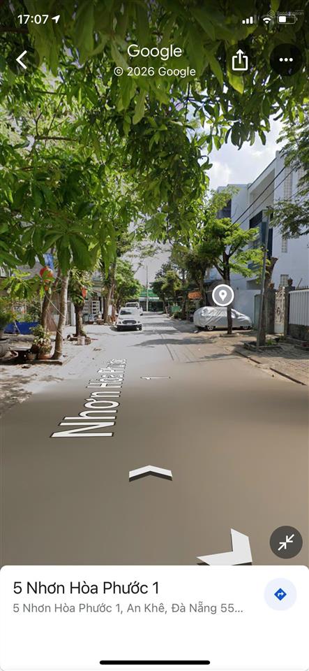 Bán đất (ngang 6m) mặt tiền đường nhơn hòa phước 1, hòa an, cẩm lệ, giá 4 tỷ 850 tl