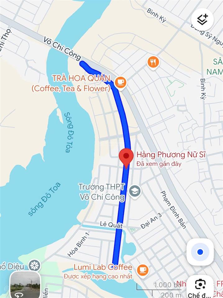 Đất đẹp mặt tiền hằng phương nữ sĩ gần ubnd, chợ, trường học 100m2 ngang 5m  giá 4 tỷ 650 tl