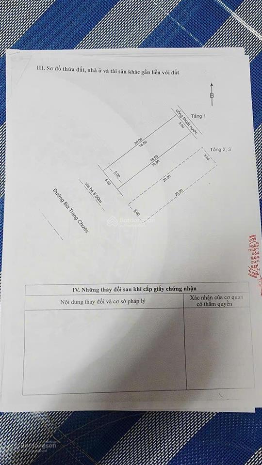 Bán nhà 3 tầng mặt tiền đường bùi trang chước, hòa xuân, gần lê quảng chí