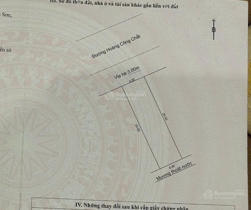 Bán lô đất hiếm mặt tiền hoàng công chất gần biển sơn thủy  giá chỉ 6 tỷ 9 tl