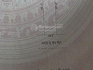 Bán đất mặt tiền đường phạm hùng, p. hòa xuân, vị trí kd sầm uất, dt 108m2, giá 6 tỷ 6 tl