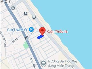 Nhà 2,5 tầng (ngang 6m) mặt tiền đường xuân thiều 16 sát biển liên chiểu, giá 4 tỷ 4 tl
