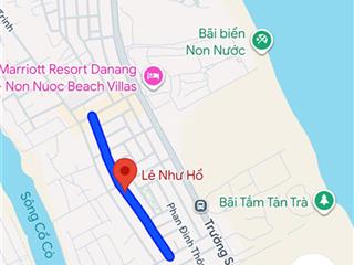 Bán đất biển đông hải (ngang 7m) mặt tiền đường lê như hổ, giá chỉ 6 tỷ tl
