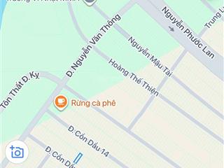 Bán đất mặt tiền đường 7m5 cồn dầu 15, gần cầu hòa xuân và đỗ quỳ giá chỉ 5 tỷ 8