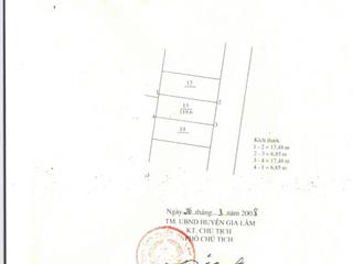 Bán đất khu vực cổ bi, gia lâm, dt 120m2, mt 6.9m, vỉa hè, ô tô tránh, kinh doanh dòng tiền, đầu tư