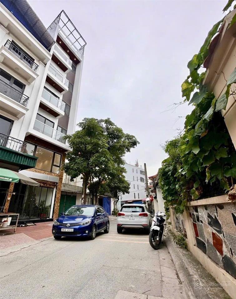 Giảm 1 tỷ bán nhà thạch bàn dt 58m², 7 tầng, vỉa hè, kinh doanh, thang máy, quy hoạch ổn định.