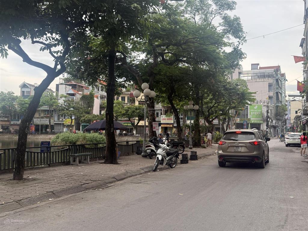 Bán nhà mặt phố bồ đề long biên dt 110m2, 7 tầng, mt 5.7m, lô góc 2 thoáng, thang máy, kinh doanh
