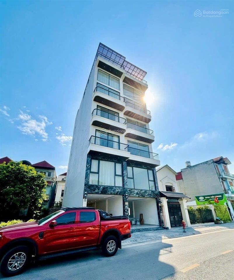 Bán nhà mặt phố phúc lợi, long biên dt 77m2, 7 tầng, mặt tiền 4.6m, vỉa hè, ô tô tránh, kinh doanh