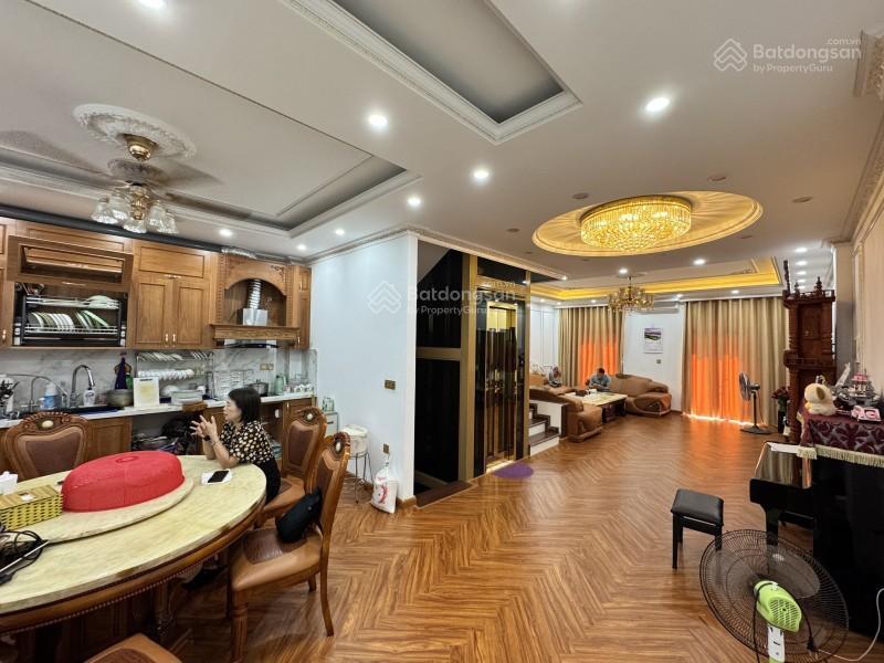 Giảm sốc 6 tỷ bán nhà việt hưng, long biên dt 95m2, 6 tầng, mt 6m, gara, thang máy, full nội thất.