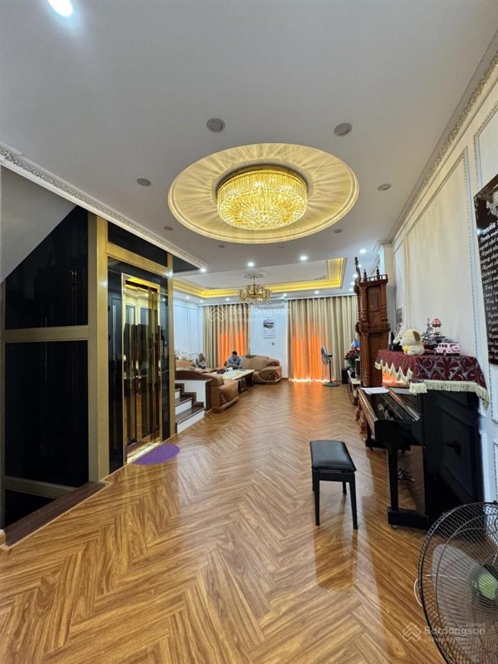 Giảm sốc 6 tỷ bán nhà việt hưng, long biên dt 95m2, 6 tầng, mt 6m, gara, thang máy, full nội thất.
