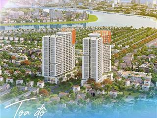 Căn góc 2pn view sông hướng biển tầng cao sun cora  chiết khấu lên đến 16,5%  cđt sun group