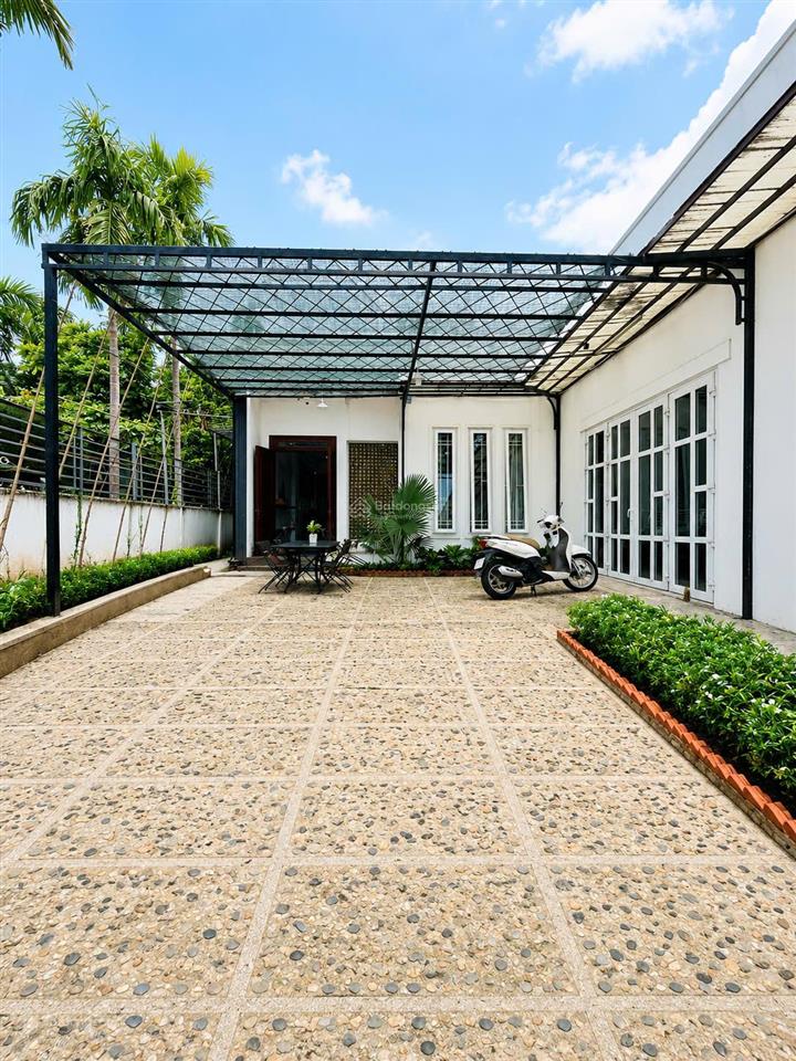 Biệt thự sân vườn 556m2 full thổ cư  mặt tiền nhị bình 7  ngang 14m hiếm có  chỉ 14,5 tỷ