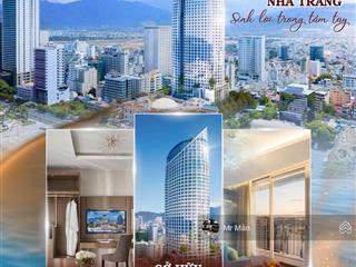 Bán căn hộ rẽ quạt panorama nha trang, tầng 32 view toàn cảnh đẹp full nội thất cđt