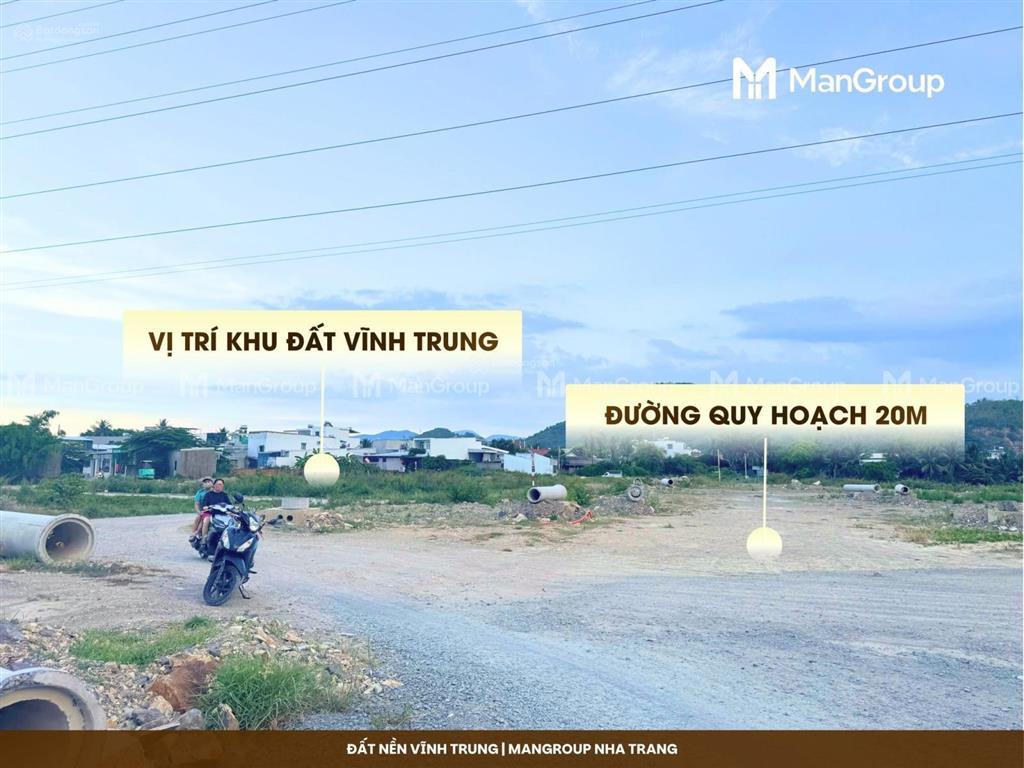 Đất thổ cư 100%  vĩnh trung  sổ hồng riêng