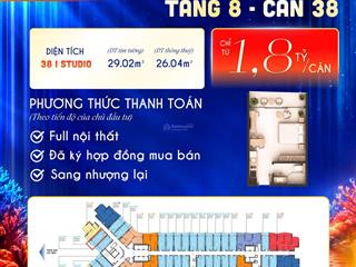 Chính chủ cần bán căn hộ studio  alora nha trang