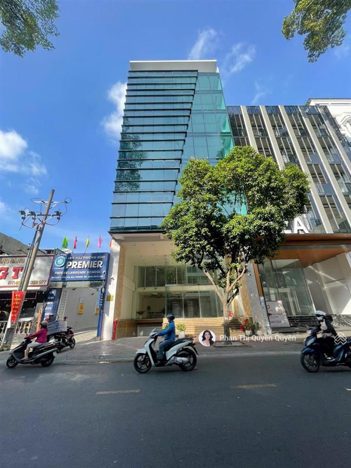 Bán tòa nhà mặt tiền ngô thời nhiệm, quận 3  hầm 7 tầng  dt 6 x 18m  hđt 300 triệu  68 tỷ