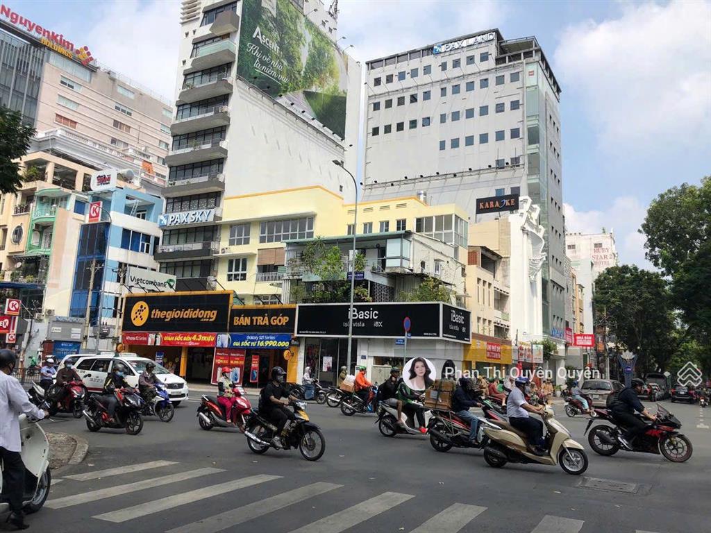 Định cư mỹ  bán nhà đường nguyễn thị minh khai, quận 1  nh 10 x 22m  xd hầm 7 tầng  giá 40 tỷ