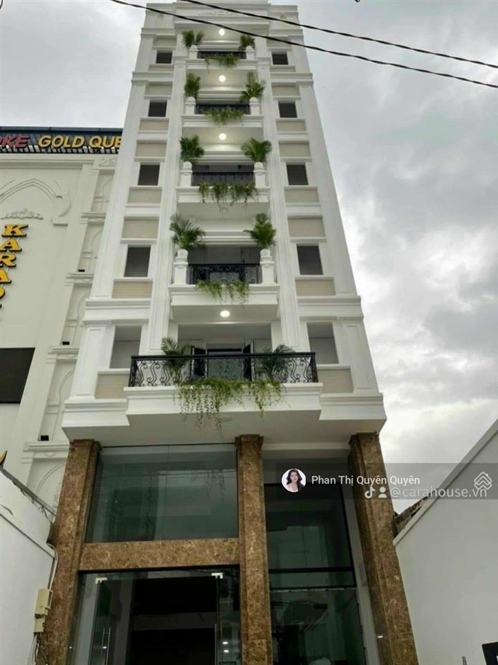 Bán toà nhà hầm + 11 tầng  mặt tiền võ văn tần, quận 3  nh 7 x 20m  hđt 300 triệu  85 tỷ