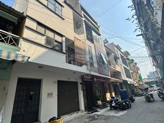 Hẻm 8m đường nguyễn giản thanh q10 ngang 6m dài 21m nở 10m 4tầng giá 33 tỷ cách siêu go tầm 100m