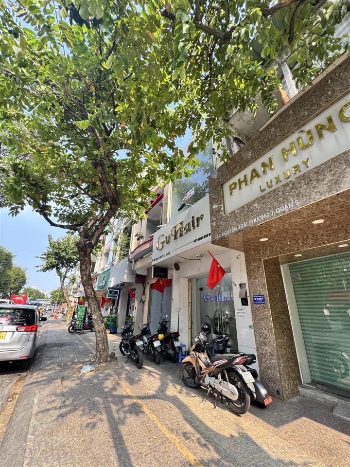 Siêu phẩm mặt tiền nguyễn trãi p7q5 ngang 4m dài 19m 2 tầng giá 25 tỷ cách b viện nguyễn trãi 100m