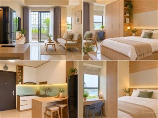 Cho thuê căn studio có ban công 40m2 giá 13 triệu