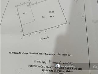 Bán đất phố hoà bình7minh khaihai bà trưng,giá chỉ hơn120tr/m2,xây ccmn thì hết ý