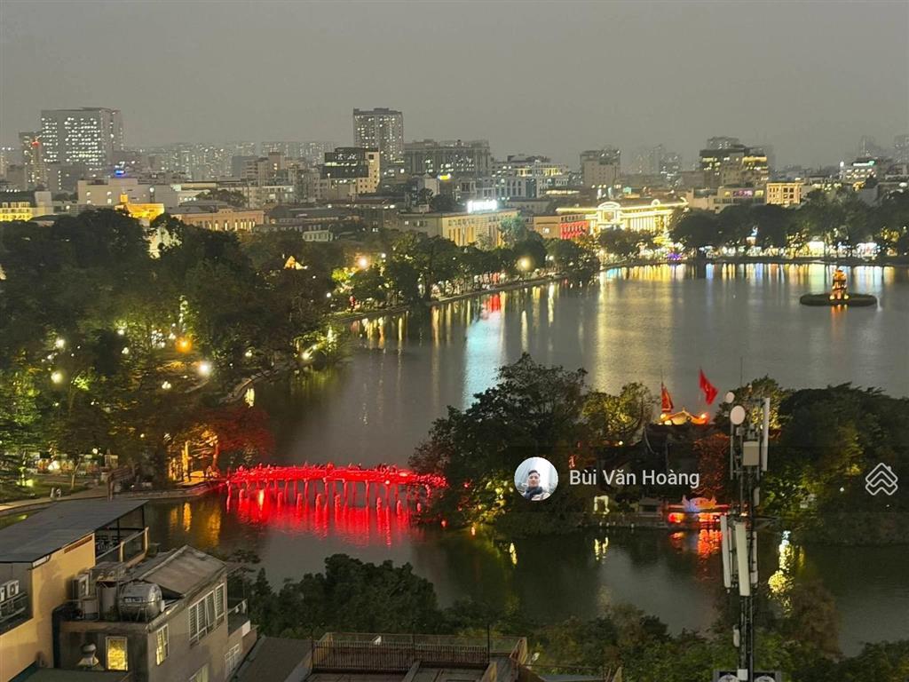 Khách sạn mặt phố gia ngư, hoàn kiếm, hà nội, diện tích 480m2 15 tầng, mặt tiền 18m, giá 1.500 tỷ